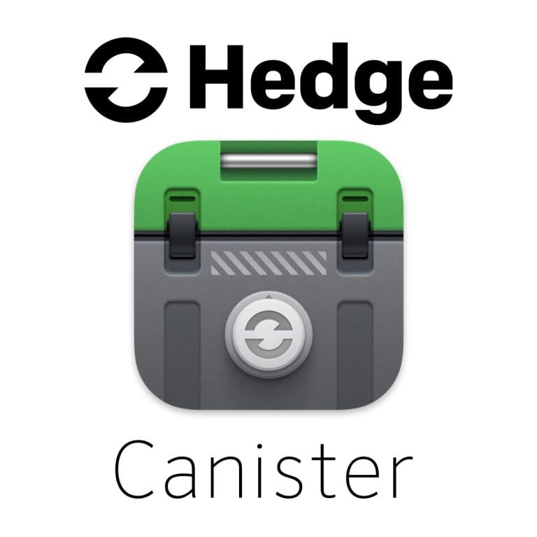 Hedge Canister macOS and Windows LTO Archiving Software Symply