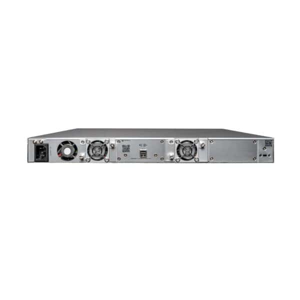 SymplyPRO 1U SAS rackmount LTO tape drive, rear view with SAS port