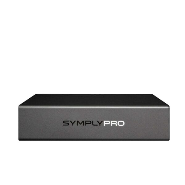 SymplyPRO SAS desktop LTO tape drive, side view